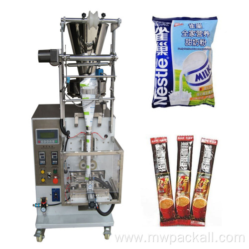 coffee bean sugar powder automatic pouch packing machine